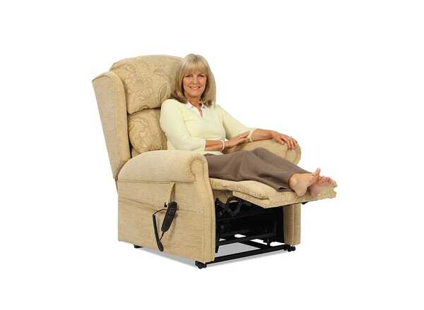 The Surrey chair with someone with legs up